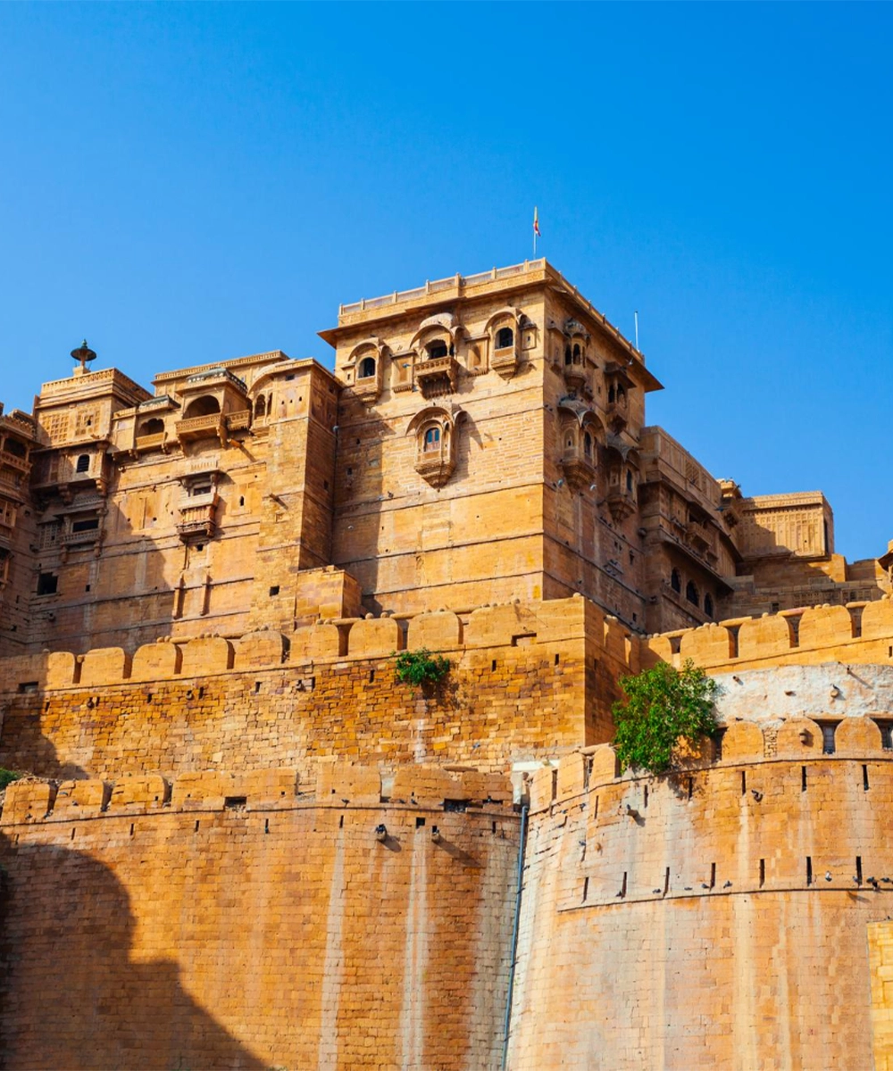Jaisalmer Fort, the Sonar Quila, glowing gold